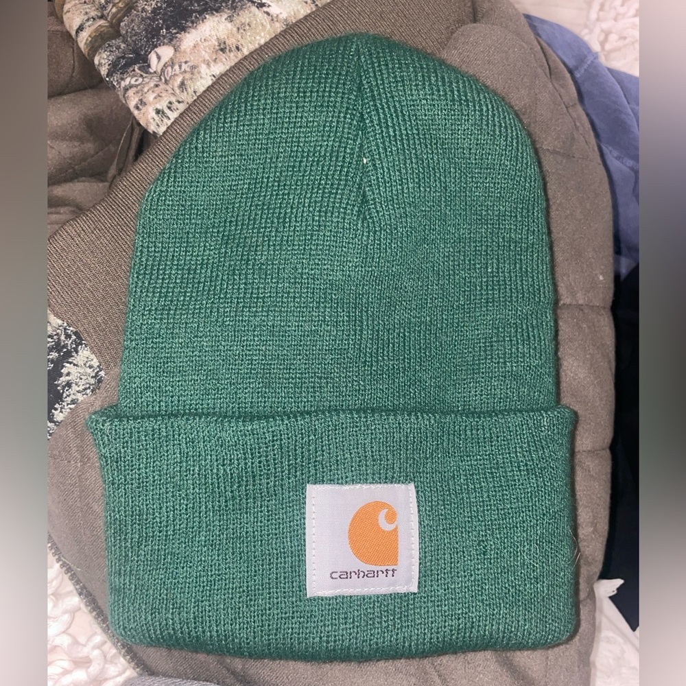 Green Carhartt Beanie